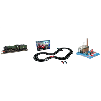 TRAINS-SLOTCARS-STEAM