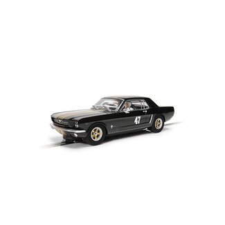 SCALEXTRIC SCALEX FORD MUSTANG - BLACK AND GOLD