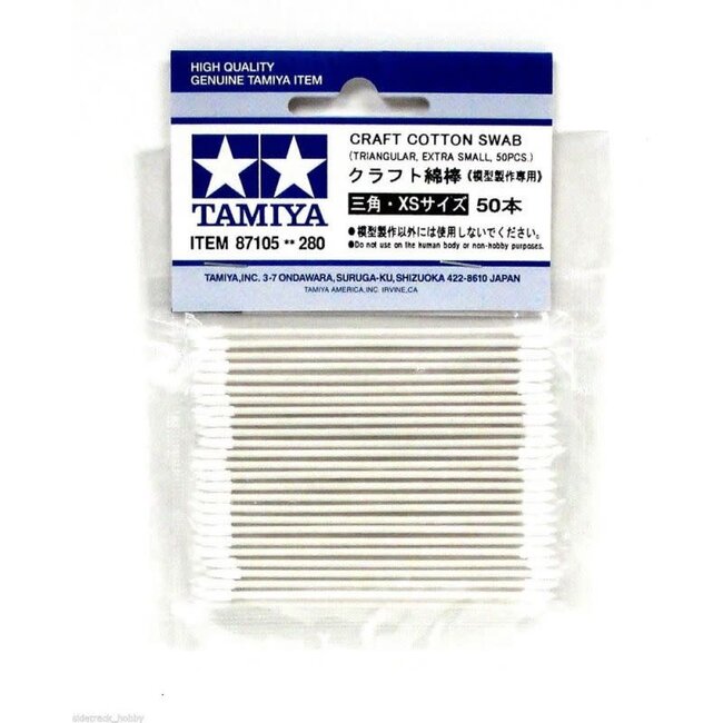 TAMIYA CRAFT COTTON SWAB (TRXS*50)