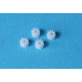 SCALEXTRIC SCALEXTRIC PINION GEARS W8100 - 9 tooth Inline Pinion Gear