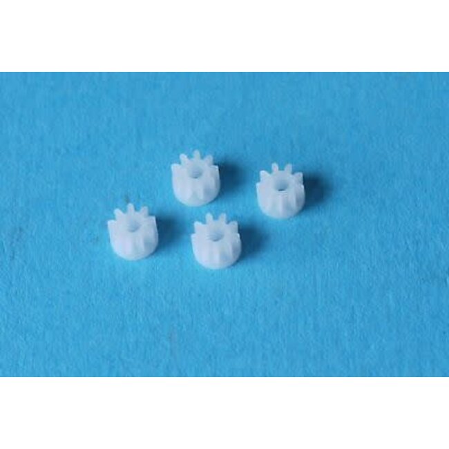 SCALEXTRIC PINION GEARS W8100 - 9 tooth Inline Pinion Gear