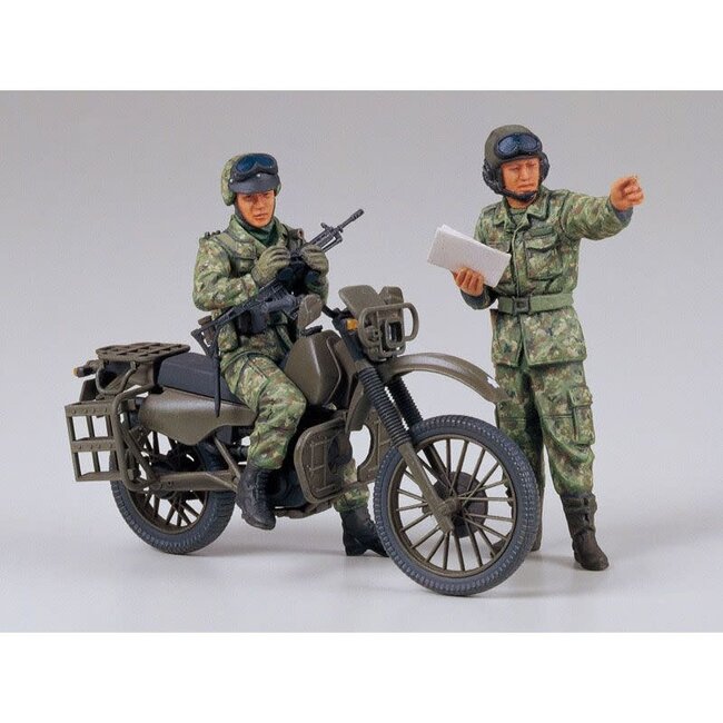 TAMIYA 1/35 JGSDF MOTORCYCLE RECON. SET