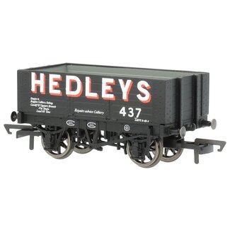 HORNBY HORNBY 6 PLANK WAGON HEDLEYS - ERA 3 ( DISCONTINUED )