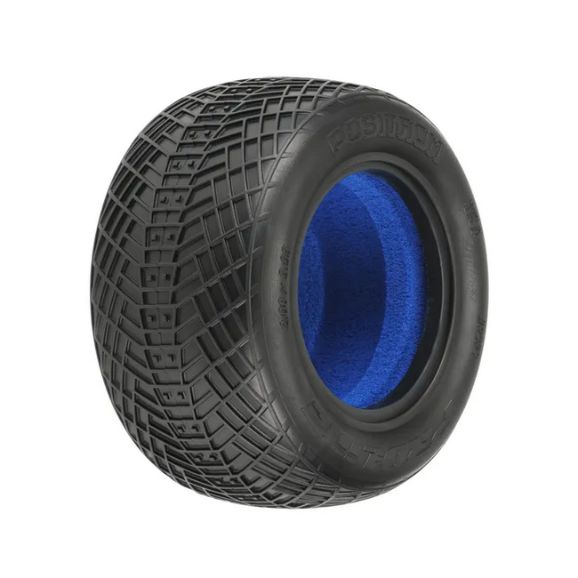 Proline 1/10 Positron T MC Front/Rear 2.2in Off-Road Stadium Truck Tyres, 2pcs