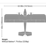 E-Flite Twin Timber 1.6m STOL RC Plane, BNF Basic