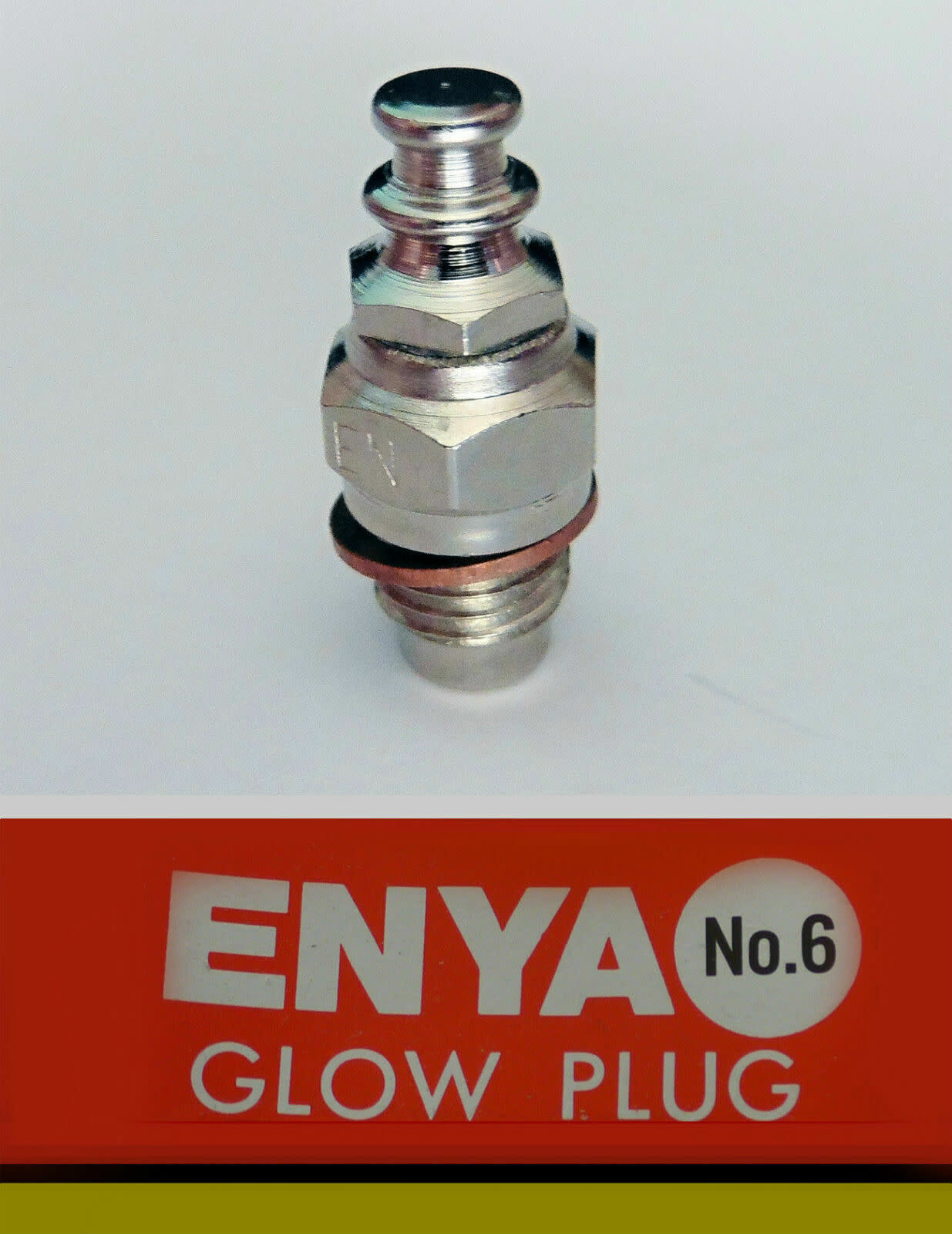 ENYA 6 COLD GLOW PLUG ( HIGH NITRO ENGINES )