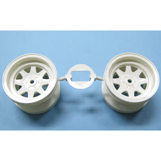 TAMIYA REAR WHEEL ( 2 PCE ) :  GRASSHOPPER II