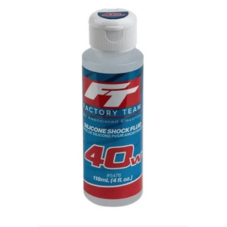 TEAM ASSOCIATED TEAM ASSOCIATED FT Silicone Shock Fluid, 40.0wt (400 cSt) (New Larger 4oz bottle)