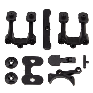 TEAM ASSOCIATED TEAM ASSOCIATED RC10B74.2 Rear Body Mount, Wing Mounts, Bumper, Fan Mount ALSO SUITS B74.1