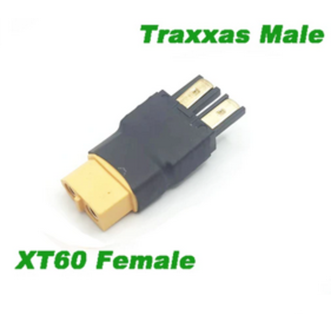 ACE XT60 DEVICE TO TRAXXAS BATTERY SUITS CHARGERS  WITH  XT-60 OUTPUT