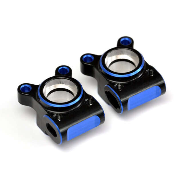 EXOTEK TEAM ASSOCIATED B74 REAR HUB SET, 7075 2 color anodized