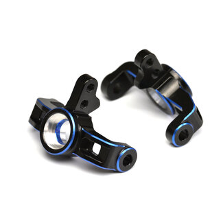 EXOTEK EXOTEK TEAM ASSOCIATED B74.2 STEERING HUB SET, 7075 2 color anodized
