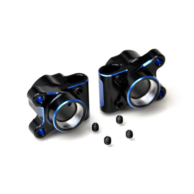 EXOTEK TEAM ASSOCIATED B6.3 B6.4 7075 REAR HUB SET, 2 color anodised