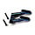 EXOTEK TEAM ASSOCIATED B74.2 HD WING MOUNT, 7075 with 2 color anodising