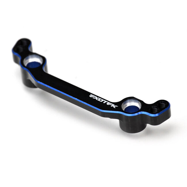 EXOTEK TEAM ASSOCIATED B74.2 +4 HD STEERING RACK, 7075 2 color anodized