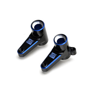 EXOTEK EXOTEK TEAM ASSOCIATED B74.2 HD STEERING CRANKS, 7075 2 color anodized