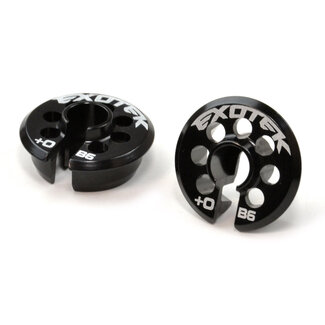 EXOTEK EXOTEK TEAM ASSOCIATED B6 / B74 +0 PERCH, ALLOY 1 PAIR