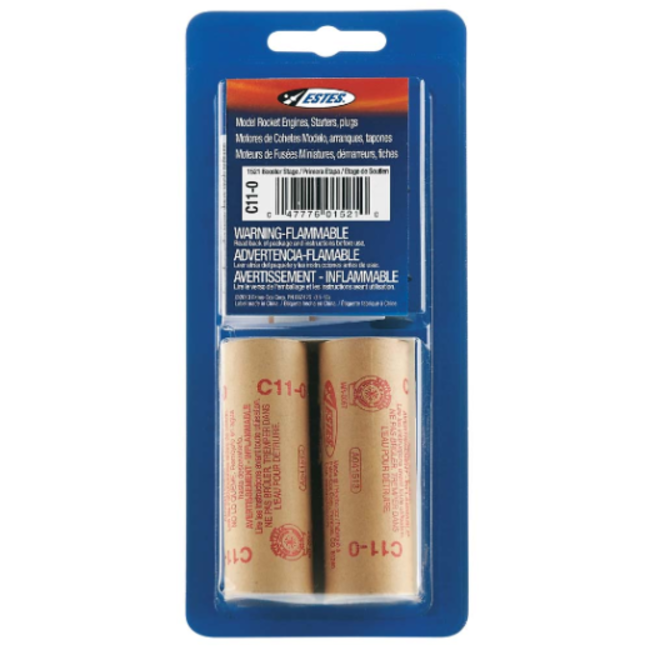 ESTES C11-0 ROCKET ENGINE 2 PACK