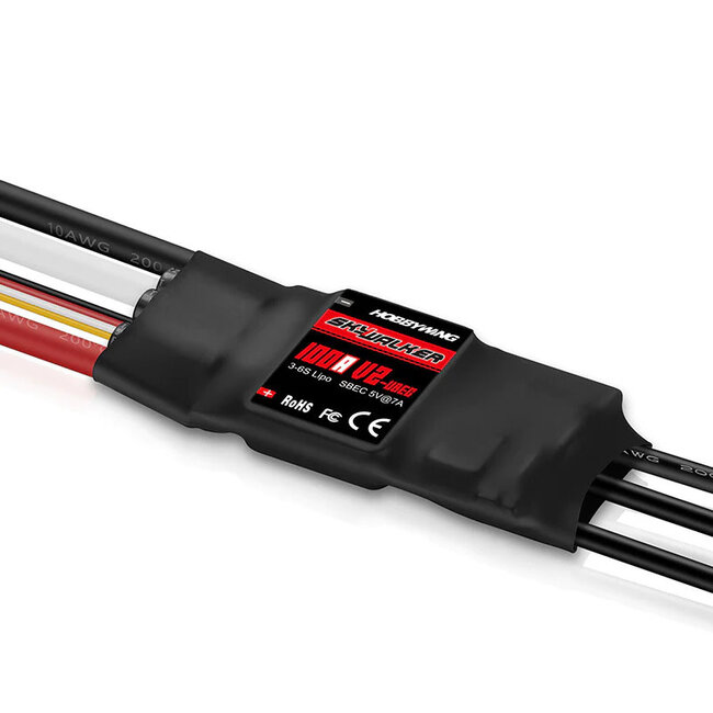 HOBBYWING SKYWALKER  ESC 100A V2 3-6s, 7A BEC