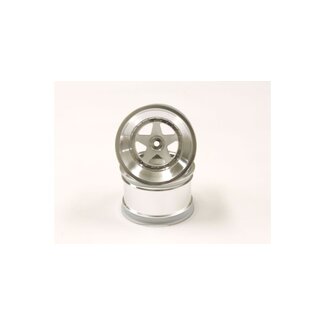 KYOSHO Kyosho 2.2 Rear Wheel (2p/satin chrome/Scorpion 2014)