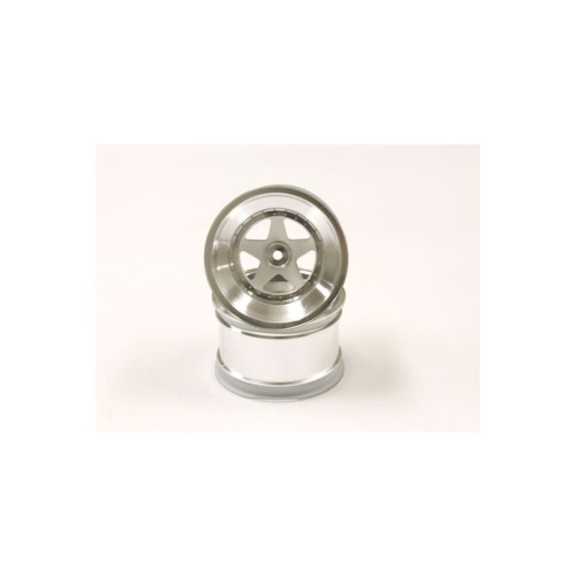 Kyosho 2.2 Rear Wheel (2p/satin chrome/Scorpion 2014)