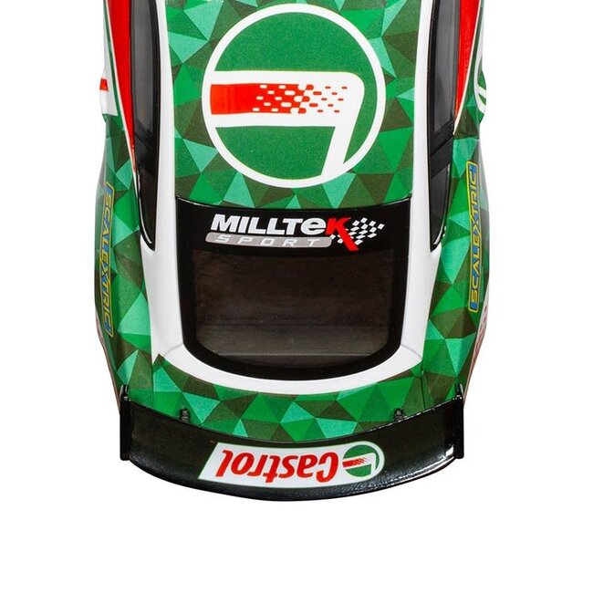 SCALEXTRIC FORD MUSTANG GT4 - CASTROL DRIFT CAR ( DISCONTINUED )