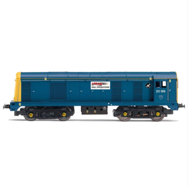 HORNBY RAILROAD PLUS ENHANCED LIVERY LORAM CLASS 20 HO/00 SCALE