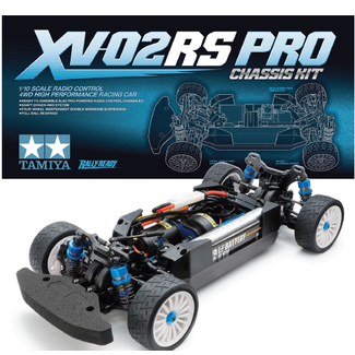 TAMIYA TAMIYA RC XV-02RS Pro Chassis Kit High Performance Racing Car Chassis 1/10 Scale