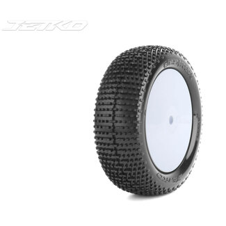JETKO Jetko 1/10 Buggy 2WD Front-DESIRER/Dish/WHITE Rim/Ultra Soft 1 [JKO2008DWUSG] PRE MOUNTED