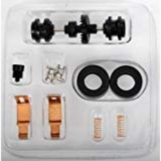 Afx Super + Chassis Tune-up Kit  INCLUDES :4Pick Up Shoes, 1X Axle, 2Springs 2 Rear tyres 1 X Fits Tomy will also work on most standard afx cars