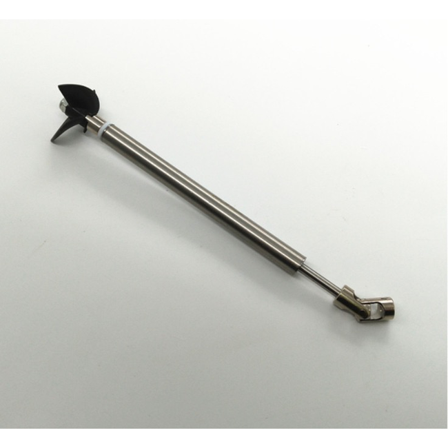 ACE MODEL BOAT 4MM DRIVE SHAFT 200MM LONG WITH 3 BLADE PROP AND UNIVERSAL JOINT FOR 3.17MM MOTOR