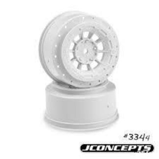 JCONCEPTS JCONCEPTS Hazard - SC6 +3mm wider off-set - 12mm hex wheel - 2pc. - (white)