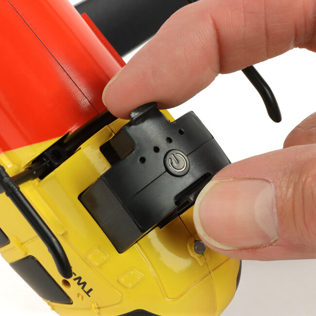 TWISTER BO-105 Scale 250 Flybarless Helicopter with 6 Axis Stabilisation and Altitude Hold (Yellow/Red)