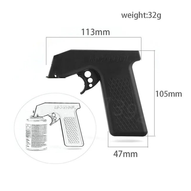 Tamiya Spray Can  Adapter Aerosol Spray Handle Full Grip