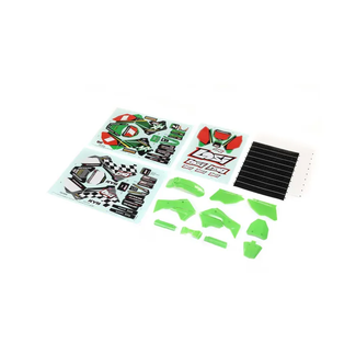 LOSI Losi Green Plastics with Wraps, ProMoto-MX