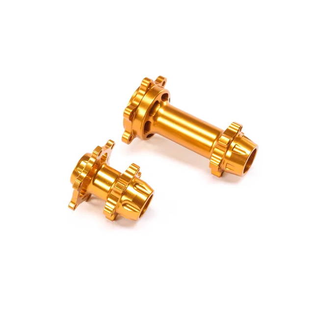 Losi Aluminium Hub Set, Machined, Gold, ProMoto-MX