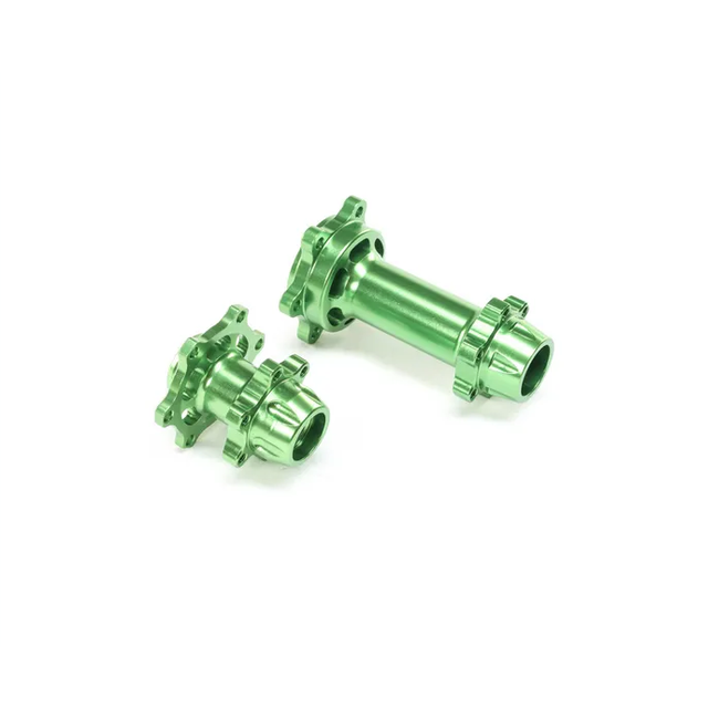 Losi Aluminium Hub Set, Machined, Green, ProMoto-MX