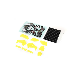 LOSI Losi Yellow Plastics with Wraps, ProMoto-MX