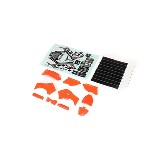 LOSI Losi Orange Plastics with Wraps, ProMoto-MX