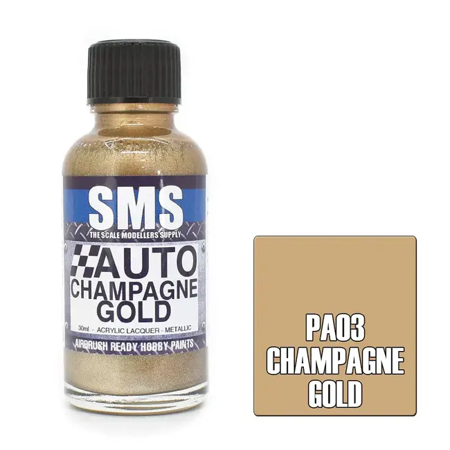 SMS PA03 Auto Colour CHAMPAGNE GOLD 30ml