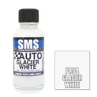 SMS PAINTS SMS PA04 Auto Colour GLACIER WHITE 30ml