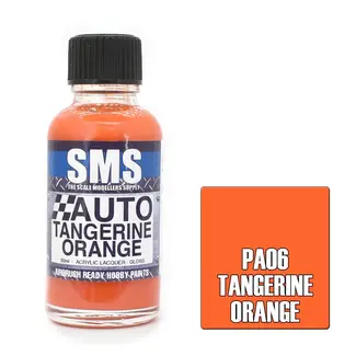 SMS PAINTS SMS PA06 Auto Colour TANGERINE ORANGE 30ml