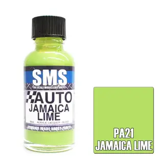 SMS PAINTS SMS PA21 Auto Colour JAMAICA LIME 30ml