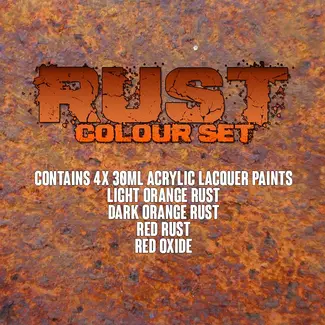 SMS PAINTS SMS SET 25 RUST Colour Set
