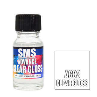 SMS PAINTS SMS  Advance CLEAR GLOSS 10ml