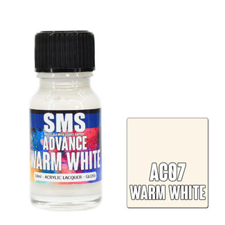 SMS PAINTS SMS  Advance WARM WHITE 10ml