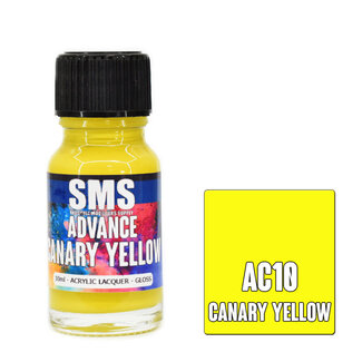 SMS PAINTS SMS Advance CANARY YELLOW 10ml