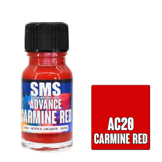 SMS PAINTS SMS Advance CARMINE RED 10ml