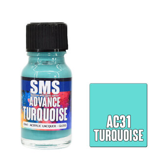 SMS PAINTS SMS Advance TURQUOISE 10ml