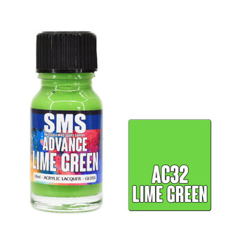 SMS PAINTS SMS Advance LIME GREEN 10ml